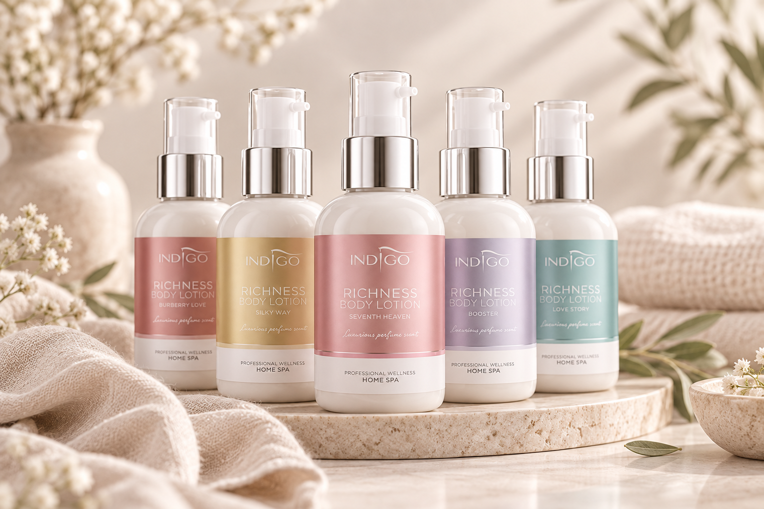 indigo, balsamy SPA