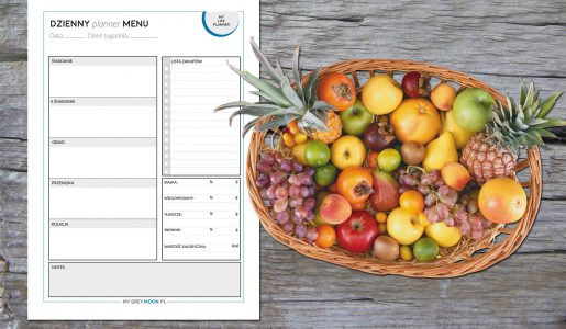 DZIENNY PLANNER MENU