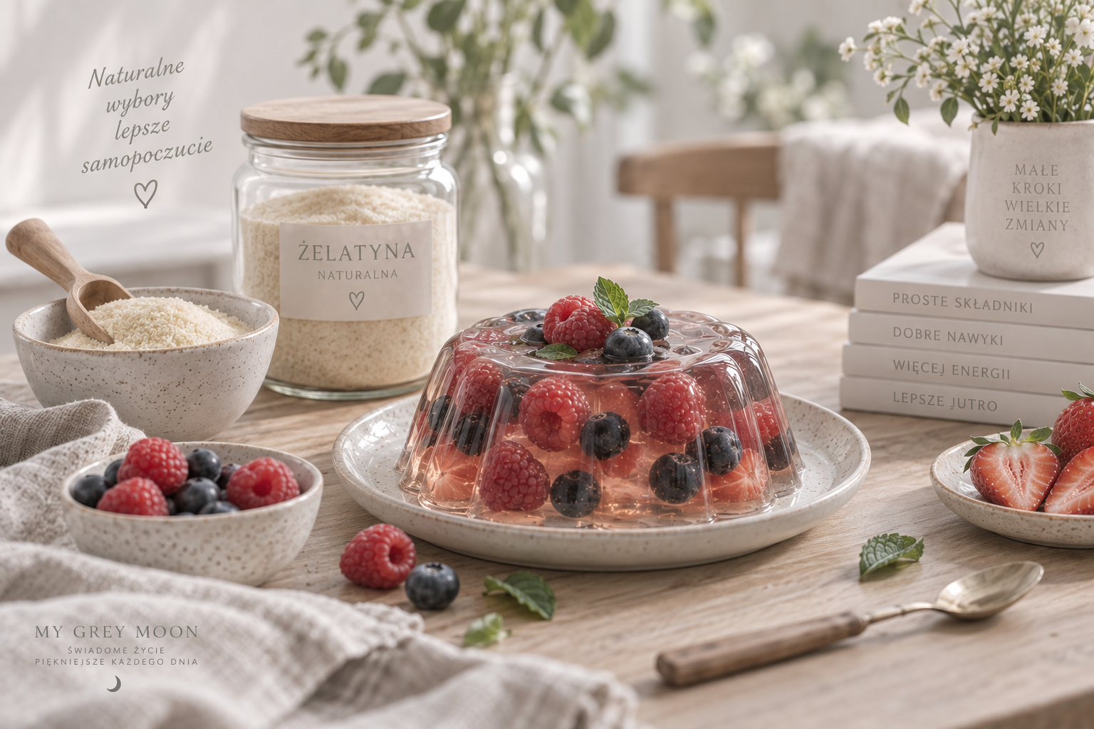 żelatyna i galaretki